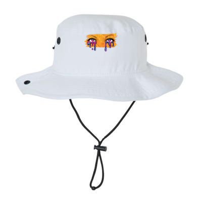 Crying Colorful Tears Sad Eyes Bucket Hat