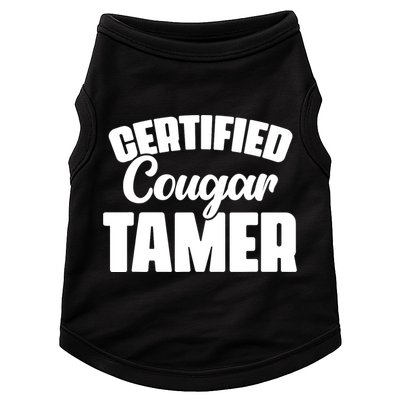 Certified Cougar Tamer Hunter Slayer Wild Cat Cougars Doggie Tank