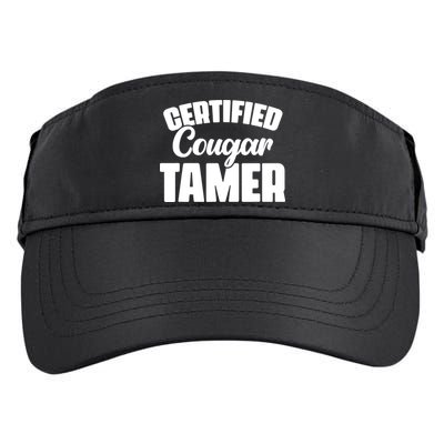 Certified Cougar Tamer Hunter Slayer Wild Cat Cougars Adult Drive Performance Visor