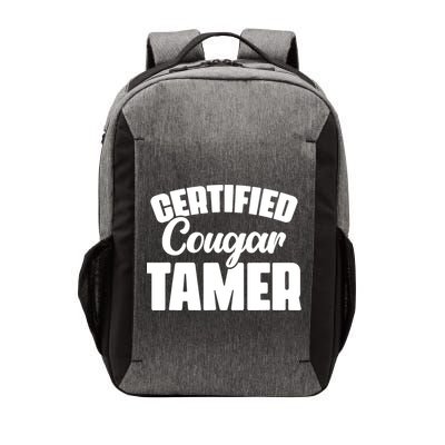 Certified Cougar Tamer Hunter Slayer Wild Cat Cougars Vector Backpack
