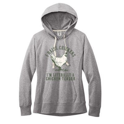 Cool Chicken Tender Art Poultry Chicken Farmer Women's Fleece Hoodie