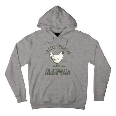 Cool Chicken Tender Art Poultry Chicken Farmer Tall Hoodie