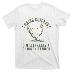 Cool Chicken Tender Art Poultry Chicken Farmer T-Shirt