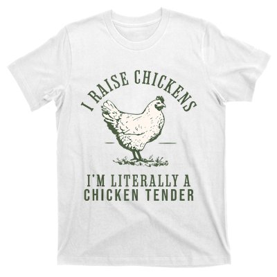 Cool Chicken Tender Art Poultry Chicken Farmer T-Shirt