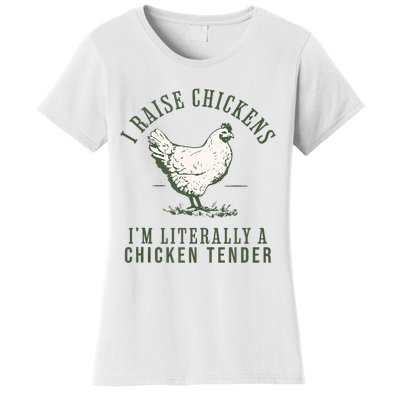 Cool Chicken Tender Art Poultry Chicken Farmer Women's T-Shirt