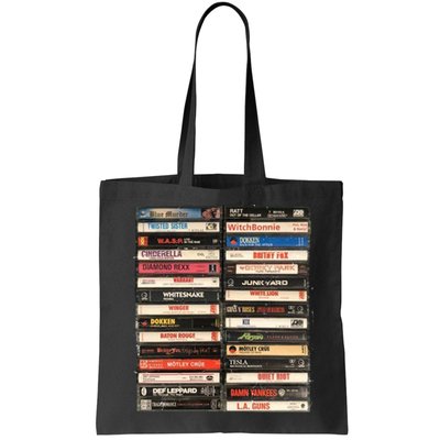 Classic Cassette Tape 1970s 1980s 1990s Bag