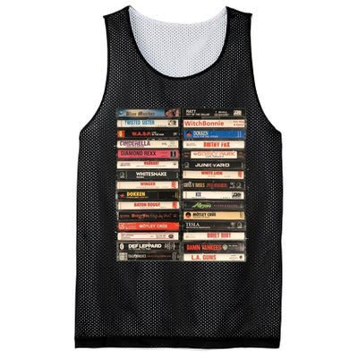 Classic Cassette Tape 1970s 1980s 1990s Mesh Reversible Basketball Jersey Tank