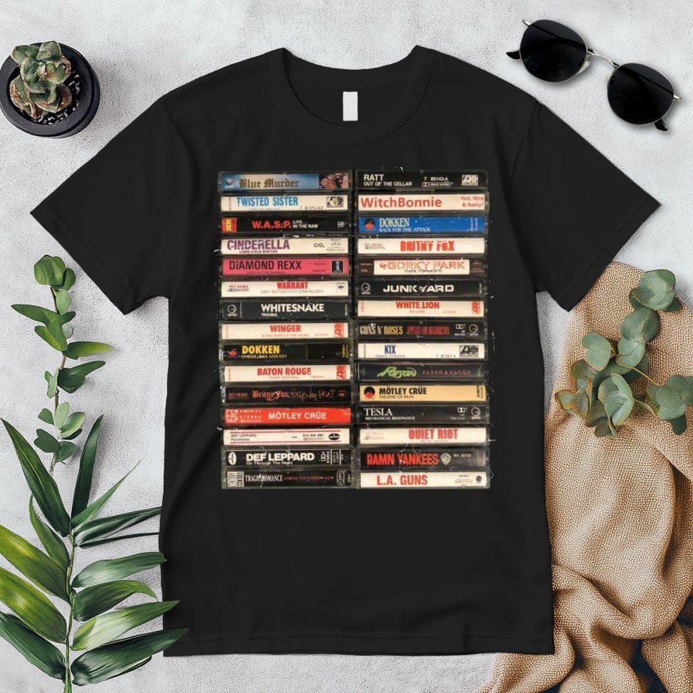 Classic Cassette Tape 1970s 1980s 1990s Premium T-Shirt