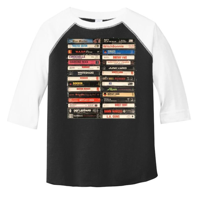 Classic Cassette Tape 1970s 1980s 1990s Toddler Fine Jersey T-Shirt