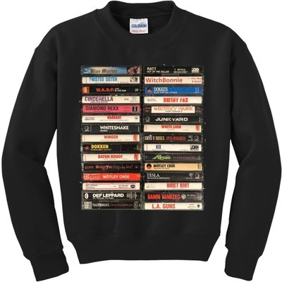 Classic Cassette Tape 1970s 1980s 1990s Kids Sweatshirt