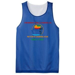 Caribbean Cruise Travel Vacation Mesh Reversible Basketball Jersey Tank