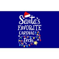 Christmas Cardiovascular Tech Santa's Favorite Cardiac Tech Gift Bumper Sticker