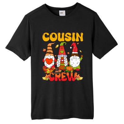 Cousin Crew Three Thanksgiving Gnomes Horror Costume Family Gift Tall Fusion ChromaSoft Performance T-Shirt