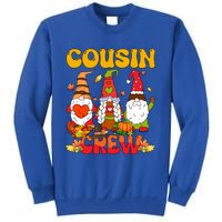 Cousin Crew Three Thanksgiving Gnomes Horror Costume Family Gift Sweatshirt