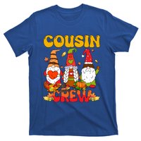 Cousin Crew Three Thanksgiving Gnomes Horror Costume Family Gift T-Shirt