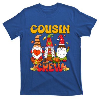 Cousin Crew Three Thanksgiving Gnomes Horror Costume Family Gift T-Shirt