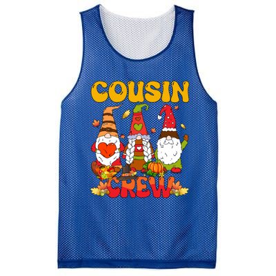 Cousin Crew Three Thanksgiving Gnomes Horror Costume Family Gift Mesh Reversible Basketball Jersey Tank