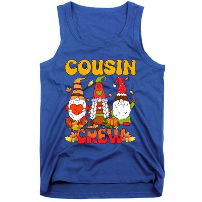 Cousin Crew Three Thanksgiving Gnomes Horror Costume Family Gift Tank Top