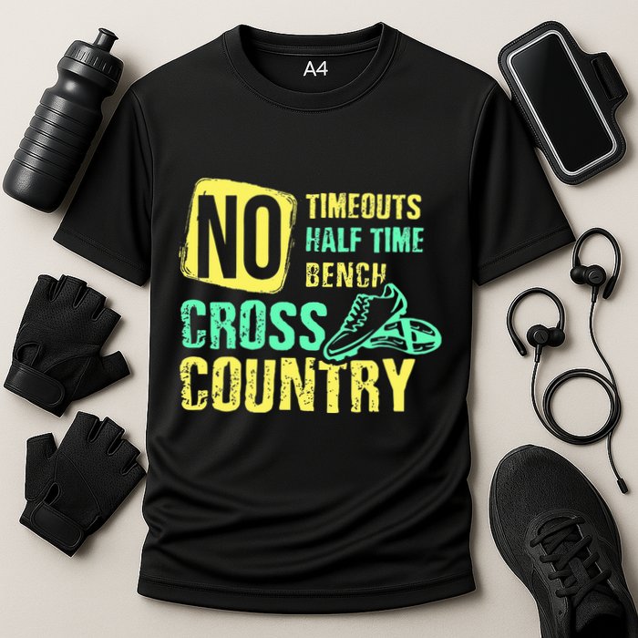 Cross Country Teams Running For Xc Runners Gifts Cooling Performance Crew T-Shirt