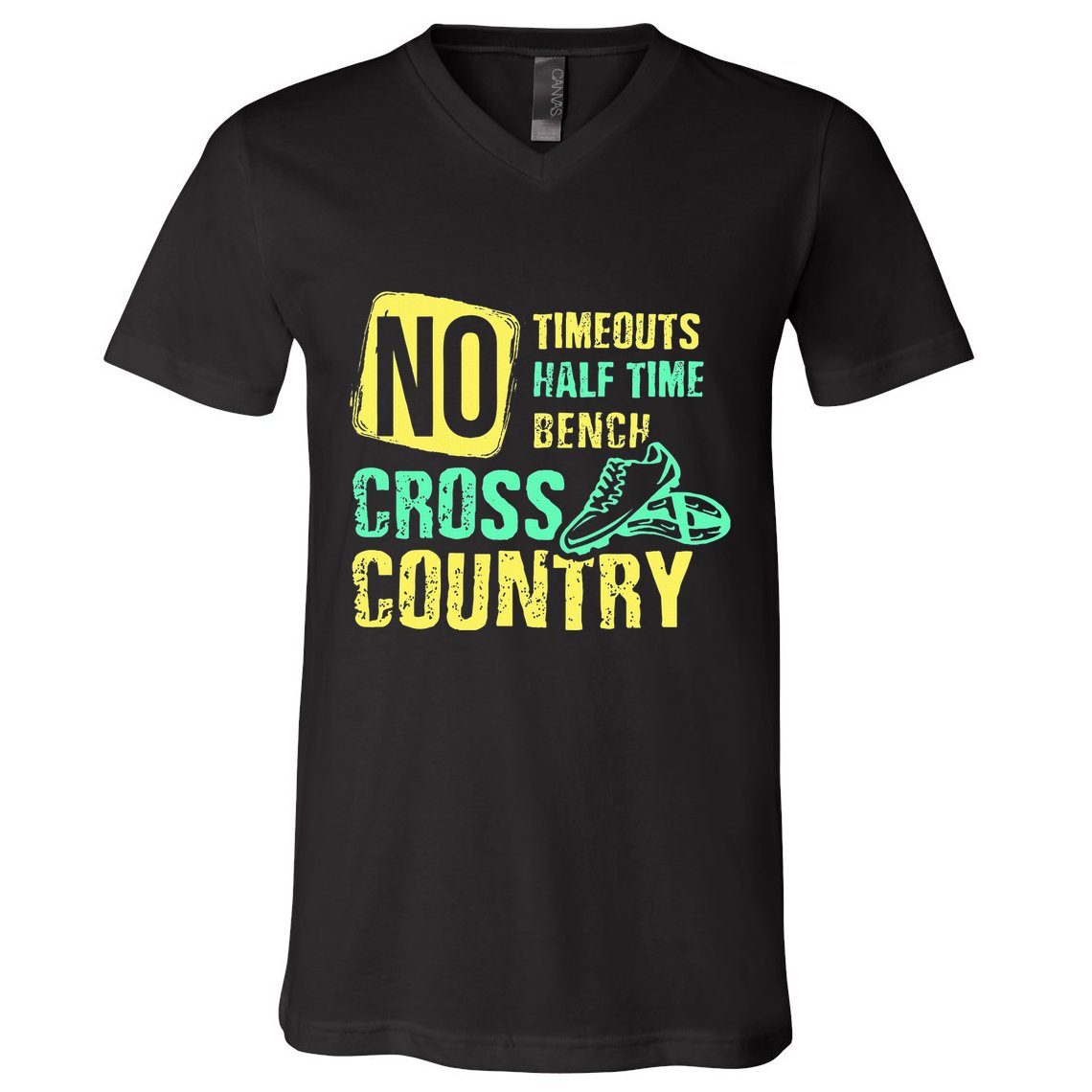 Cross Country Teams Running For Xc Runners Gifts V-Neck T-Shirt