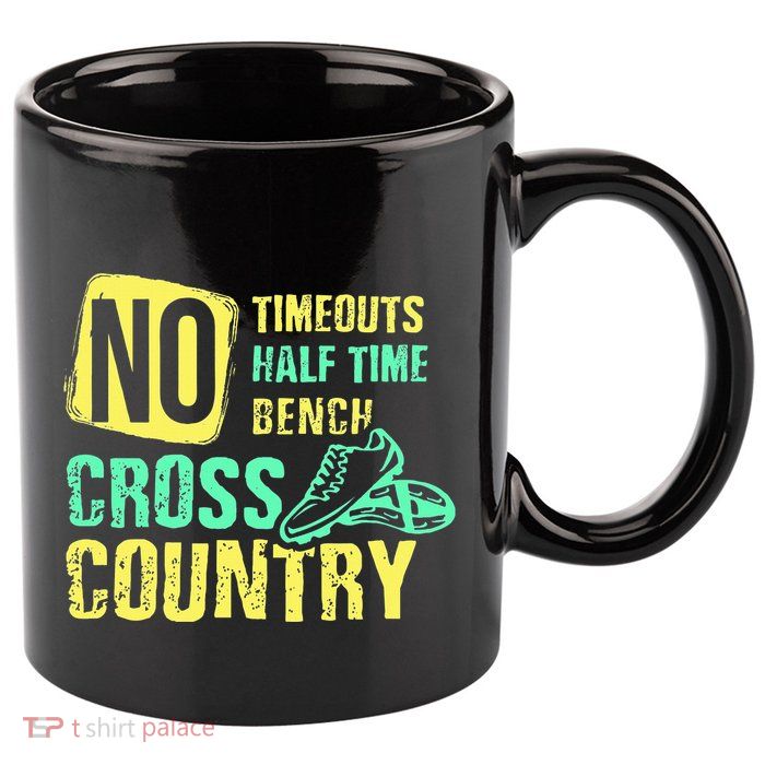 Cross Country Teams Running For Xc Runners Gifts 11oz C Handle Ceramic Mug