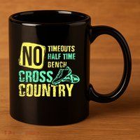 Cross Country Teams Running For Xc Runners Gifts 11oz C Handle Ceramic Mug