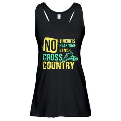 Cross Country Teams Running For Xc Runners Gifts Ladies Essential Flowy Tank