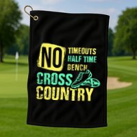 Cross Country Teams Running For Xc Runners Gifts Golf Towel
