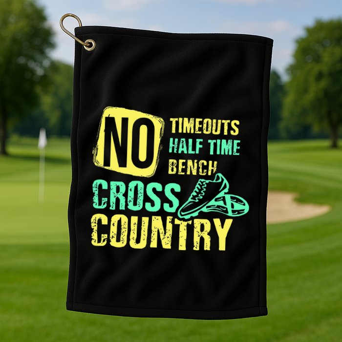 Cross Country Teams Running For Xc Runners Gifts Golf Towel