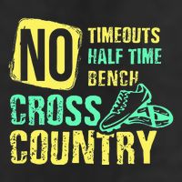 Cross Country Teams Running For Xc Runners Gifts Golf Towel