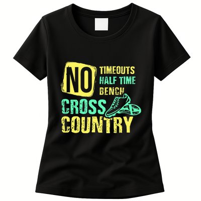 Cross Country Teams Running For Xc Runners Gifts Womens T-Shirt