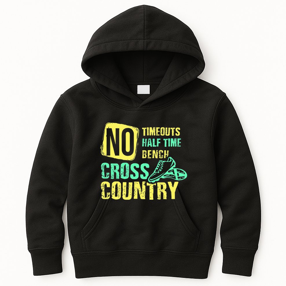 Cross Country Teams Running For Xc Runners Gifts Kids Hoodie