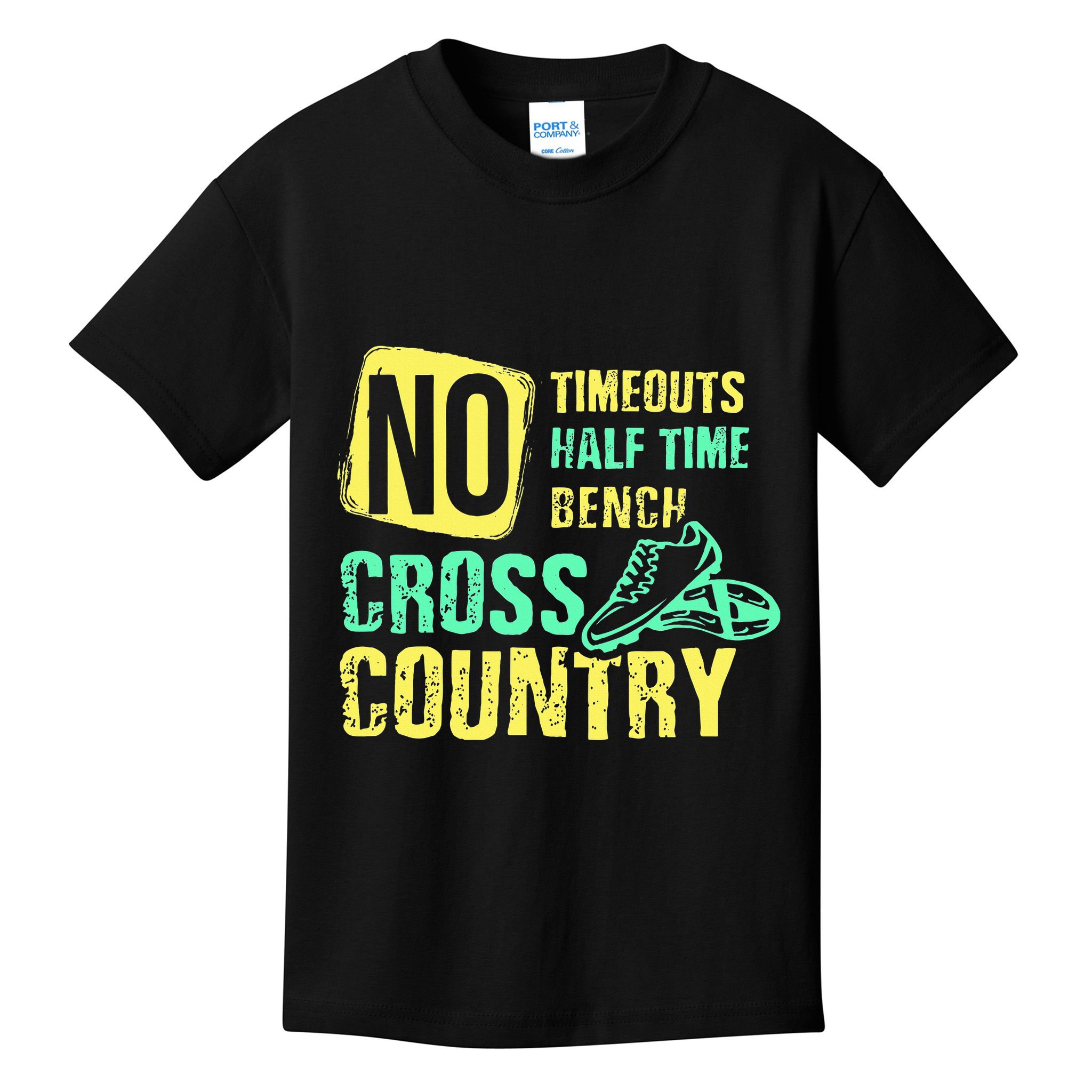 Cross Country Teams Running For Xc Runners Gifts Kids T-Shirt