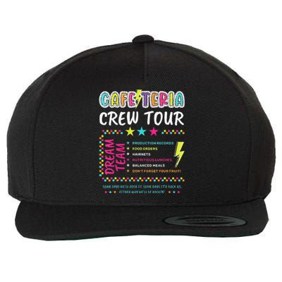 Cafeteria Crew Tou Lunch Lady Dream Team Back To School Gift Wool Snapback Cap