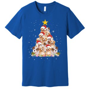 Cavachon Christmas Tree Funny Dog Lover Gifts Xmas Pajamas Premium T-Shirt