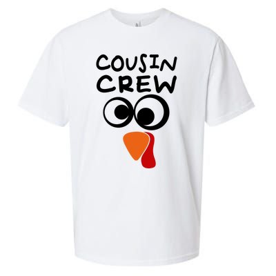 Cousin Crew Turkey Cute Cousin Turkey Thanksgiving Cool Gift Sueded Cloud Jersey T-Shirt