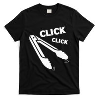 Click Click Tongs BBQ Barbecue Funny Premium T-Shirt