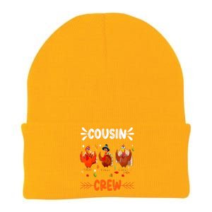 Cousin Crew Turkey Family Thanksgiving Pajamas Matching Knit Cap Winter Beanie