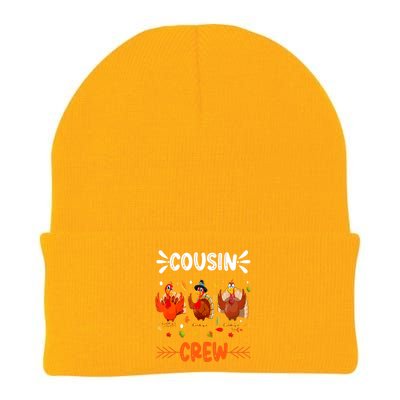 Cousin Crew Turkey Family Thanksgiving Pajamas Matching Knit Cap Winter Beanie