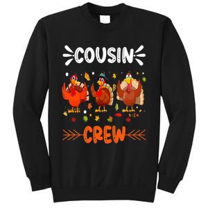 Cousin Crew Turkey Family Thanksgiving Pajamas Matching Sweatshirt