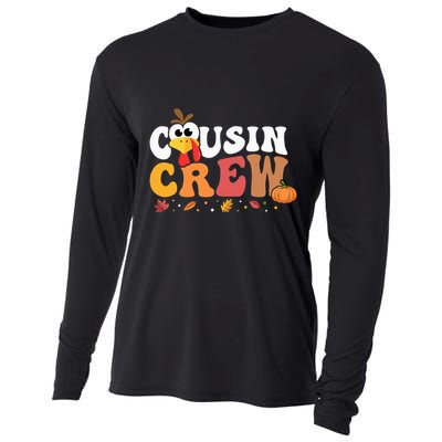 Cousin Crew Thanksgiving Family Matching Turkey Day Fall Cooling Performance Long Sleeve Crew