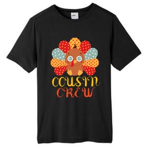 Cousin Crew Turkey Cute Family Thanksgiving Pajamas Matching Meaningful Gift Tall Fusion ChromaSoft Performance T-Shirt