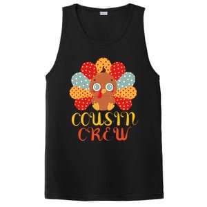 Cousin Crew Turkey Cute Family Thanksgiving Pajamas Matching Meaningful Gift PosiCharge Competitor Tank