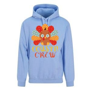 Cousin Crew Turkey Cute Family Thanksgiving Pajamas Matching Meaningful Gift Unisex Surf Hoodie