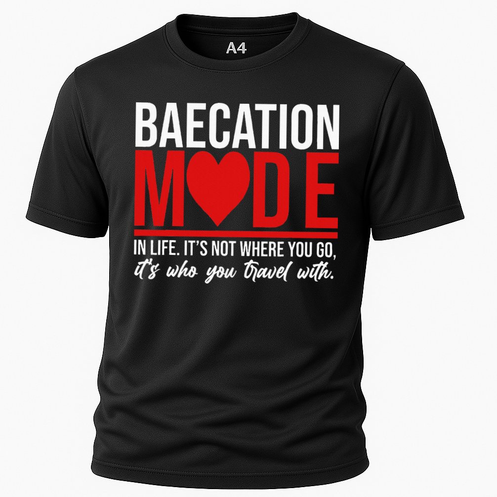 Cute Couples Trip Matching Vacation Baecation Vibes Gifts Cooling Performance Crew T-Shirt