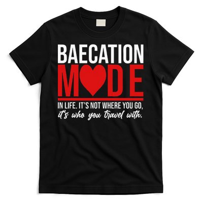 Cute Couples Trip Matching Vacation Baecation Vibes Gifts T-Shirt