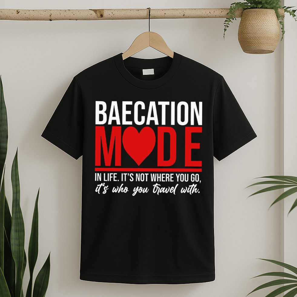Cute Couples Trip Matching Vacation Baecation Vibes Gifts T-Shirt