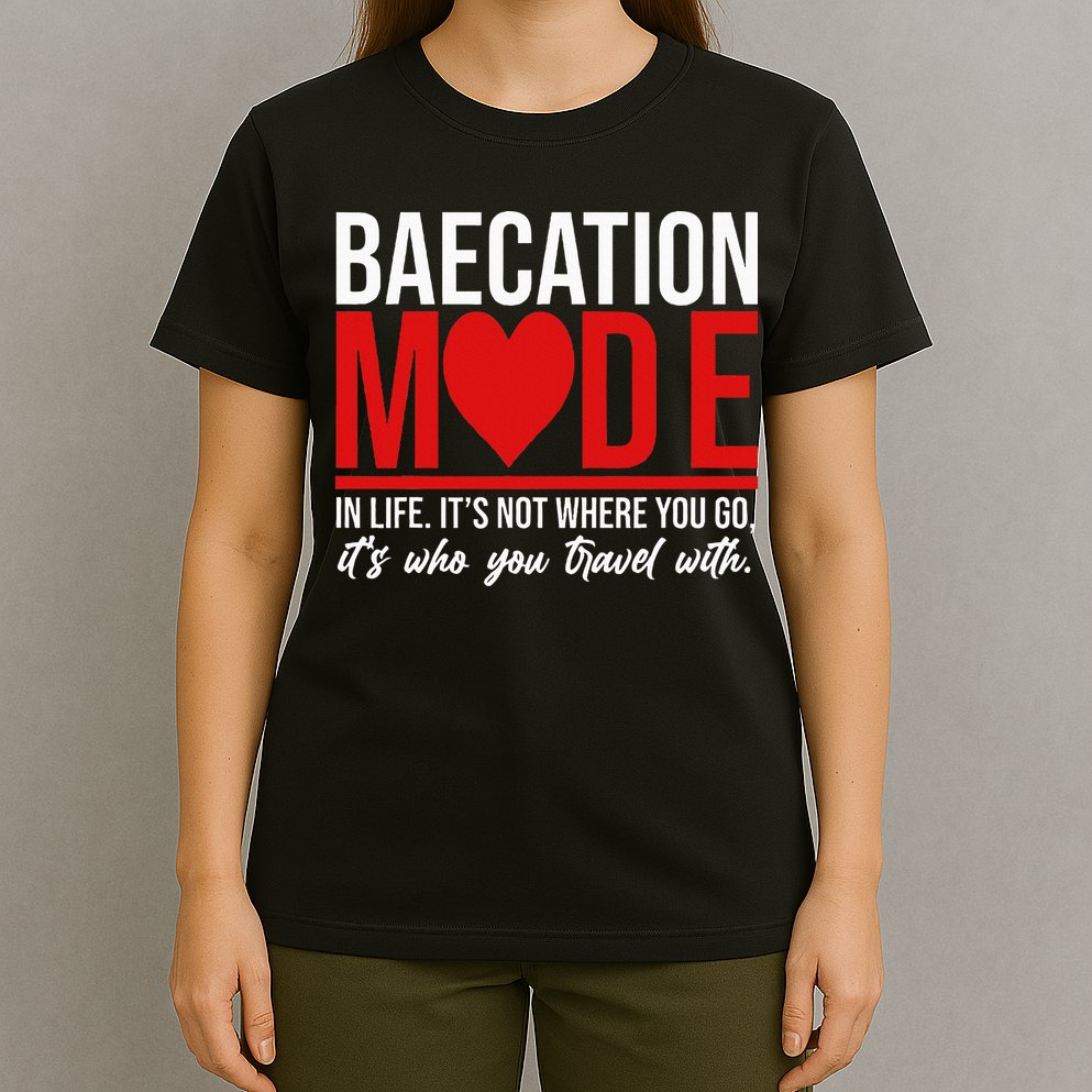 Cute Couples Trip Matching Vacation Baecation Vibes Gifts T-Shirt
