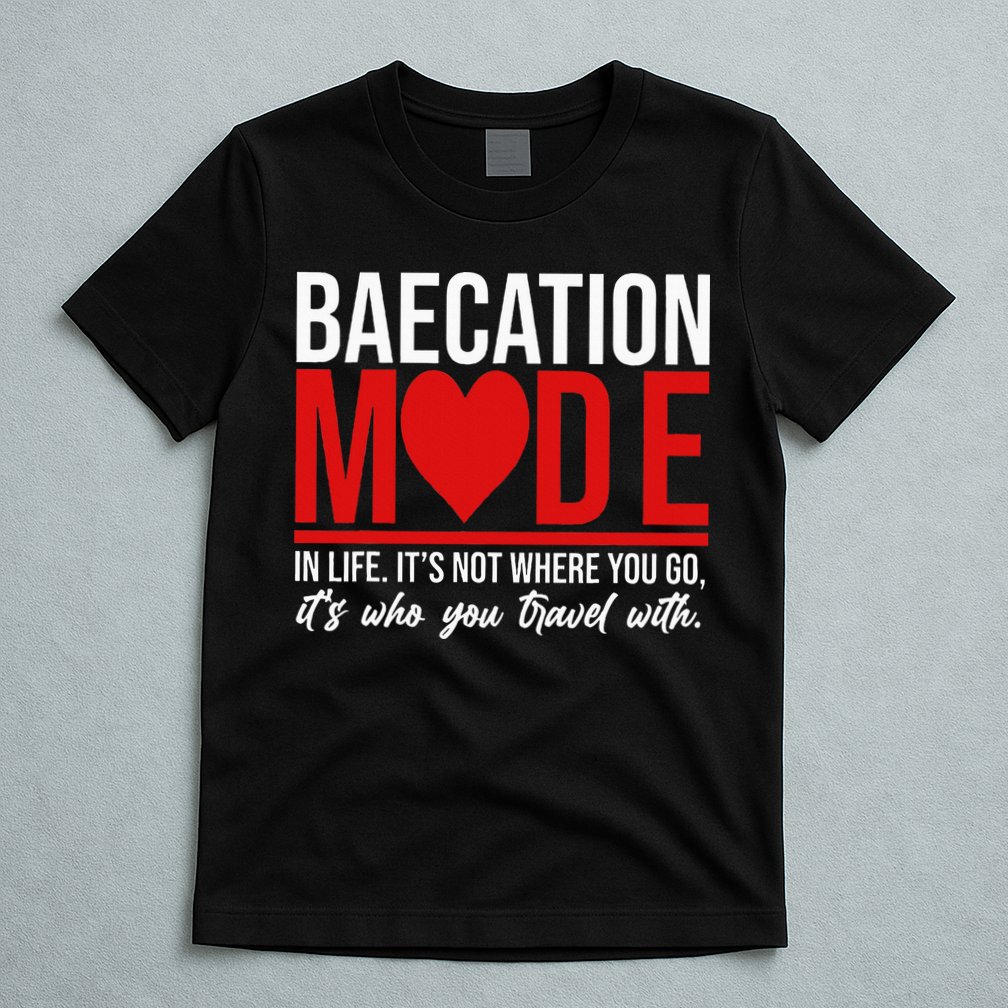 Cute Couples Trip Matching Vacation Baecation Vibes Gifts T-Shirt