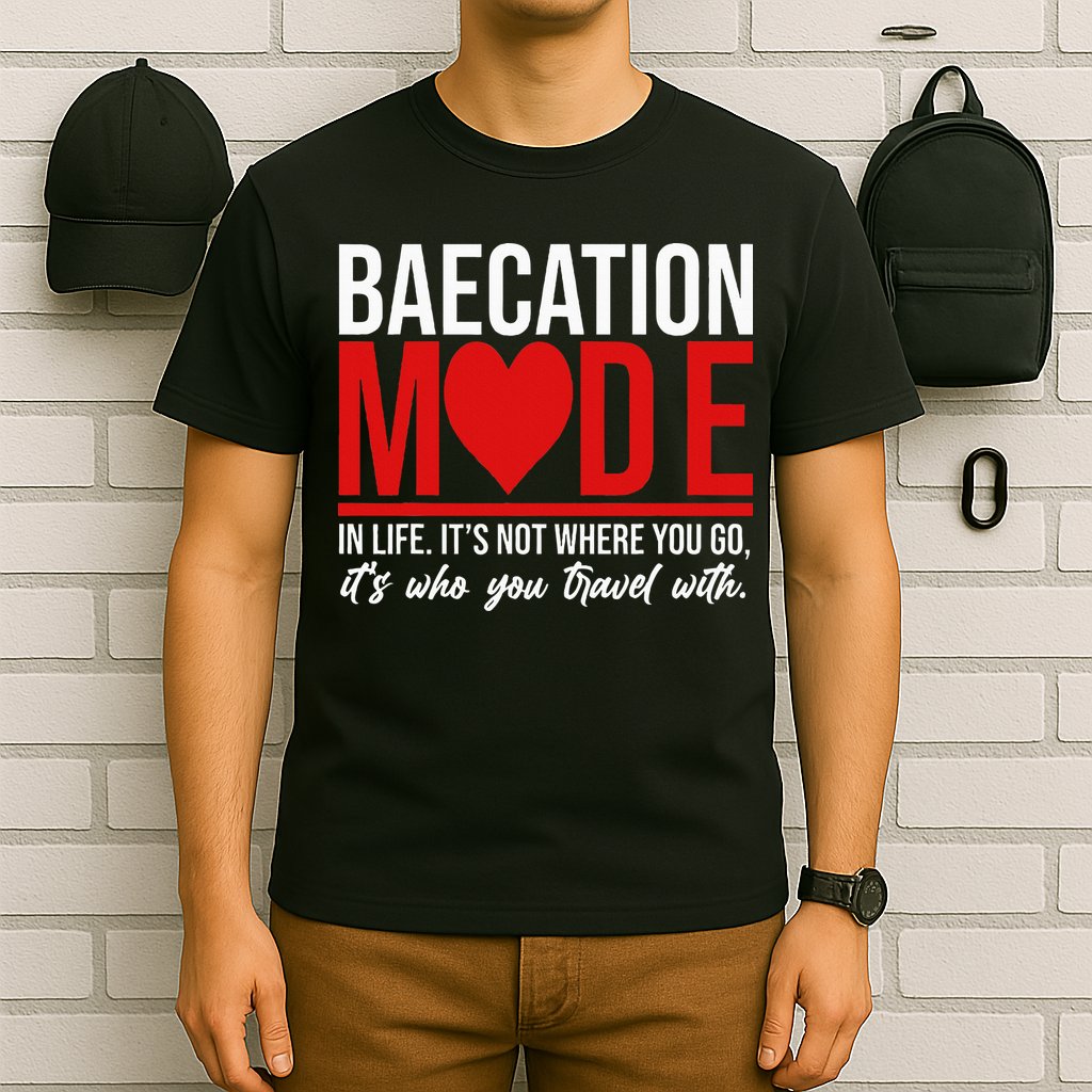 Cute Couples Trip Matching Vacation Baecation Vibes Gifts T-Shirt